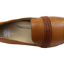 Scholl Orthaheel Tribe Loafer Womens Supportive Leather Comfort Shoes