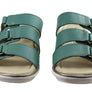 Pegada Treat Womens Comfort Leather Slides Sandals Made In Brazil
