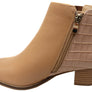 Scholl Orthaheel Heaven Womens Comfortable Leather Ankle Boots