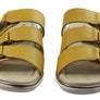 Pegada Treat Womens Comfort Leather Slides Sandals Made In Brazil