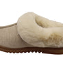 Dearfoams Womens Comfortable Chloe Soft Knit Clog Slippers
