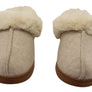 Dearfoams Womens Comfortable Chloe Soft Knit Clog Slippers