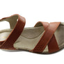 Pegada Kerala Womens Comfortable Leather Sandals Made In Brazil