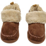 Dearfoams Womens Comfortable Moritz Bootie Slippers