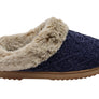 Dearfoams Womens Comfortable Hannah Chenille Knit Clog Slippers