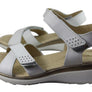 Pegada Kerala Womens Comfortable Leather Sandals Made In Brazil