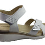 Pegada Kerala Womens Comfortable Leather Sandals Made In Brazil