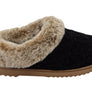 Dearfoams Womens Comfortable Hannah Chenille Knit Clog Slippers
