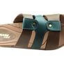 Pegada Dee Dee Womens Comfort Leather Slides Sandals Made In Brazil