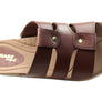 Pegada Dee Dee Womens Comfort Leather Slides Sandals Made In Brazil