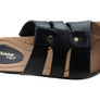 Pegada Dee Dee Womens Comfort Leather Slides Sandals Made In Brazil