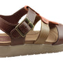 Pegada Atlas Womens Comfortable Leather Sandals Made In Brazil
