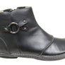 J Gean Andrea Womens Comfortable Leather Ankle Boots Made In Brazil