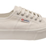 Superga Womens 2790 Platform Comfortable Lace Up Shoes