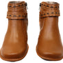 J Gean Bettie Womens Comfortable Leather Ankle Boots Made In Brazil