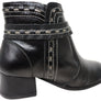 J Gean Bettie Womens Comfortable Leather Ankle Boots Made In Brazil