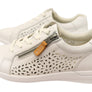 Scholl Orthaheel Womens North Punched Leather Sneakers Shoes