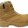 KingGee Bennu Pro 6 Womens Leather Comfortable Work Boots Wheat