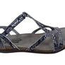 Naot Dorith Womens Comfort Cushioned Supportive Flat Leather Sandals