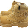 KingGee Bennu Pro 6 Womens Leather Comfortable Work Boots Wheat