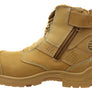 KingGee Mens Bennu Pro 6 Comfortable Leather Work Boots Wheat