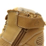 KingGee Mens Bennu Pro 6 Comfortable Leather Work Boots Wheat