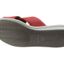 Usaflex Ginni Womens Comfort Leather Slides Sandals Made In Brazil