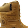 KingGee Mens Bennu Pro 9 Comfortable Leather Work Boots Wheat