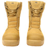 KingGee Mens Bennu Pro 9 Comfortable Leather Work Boots Wheat