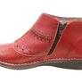 J Gean Petunia Womens Comfortable Leather Ankle Boots Made In Brazil
