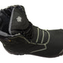 KingGee Mens Bennu Pro 6 Comfortable Leather Work Boots Black