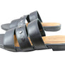 Usaflex Skyler Womens Comfort Leather Slides Sandals Made In Brazil