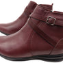Via Paula Lane Womens Comfortable Brazilian Leather Ankle Boots