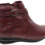 Via Paula Lane Womens Comfortable Brazilian Leather Ankle Boots