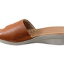 Usaflex Sunrise Womens Comfort Leather Slides Made In Brazil