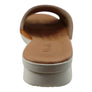 Usaflex Sunrise Womens Comfort Leather Slides Made In Brazil