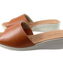 Usaflex Sunrise Womens Comfort Leather Slides Made In Brazil