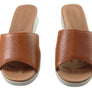 Usaflex Sunrise Womens Comfort Leather Slides Made In Brazil
