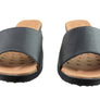 Usaflex Sunrise Womens Comfort Leather Slides Made In Brazil