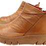 Orizonte Tempo Womens European Comfort Leather Ankle Boots