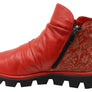Orizonte Intrepid Womens European Comfortable Leather Ankle Boots