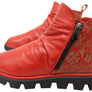Orizonte Intrepid Womens European Comfortable Leather Ankle Boots