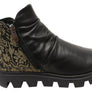Orizonte Intrepid Womens European Comfortable Leather Ankle Boots