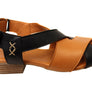 Orizonte Rossie Womens European Comfortable Low Heel Leather Sandals