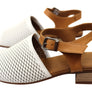 Orizonte Pinor Womens European Comfortable Low Heel Leather Sandals
