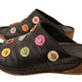 Orizonte Passion Womens European Comfortable Leather Slides Sandals
