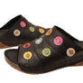 Orizonte Passion Womens European Comfortable Leather Slides Sandals