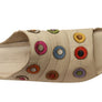 Orizonte Passion Womens European Comfortable Leather Slides Sandals