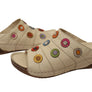 Orizonte Passion Womens European Comfortable Leather Slides Sandals