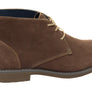 Hush Puppies Terminal Mens Extra Wide Width Leather Suede Boots